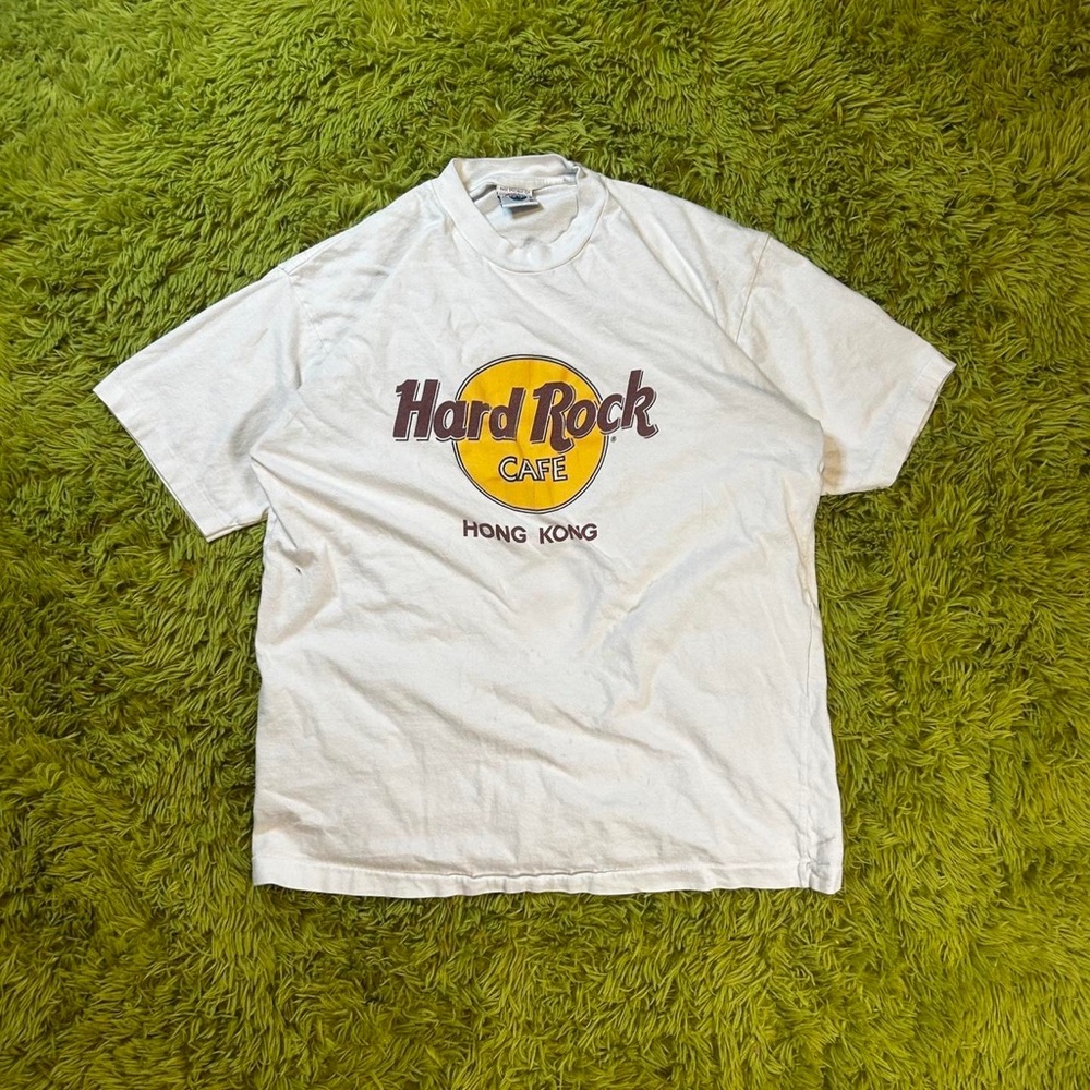 Hard Rock Cafe Men's White and Grey
T-shirt